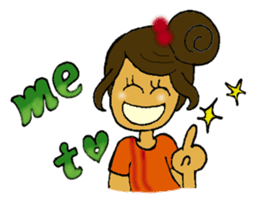 "Hula - ko" Style sticker #5985429