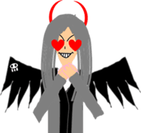 Love fairy, heart-chan sticker #5985529