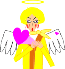 Love fairy, heart-chan sticker #5985530