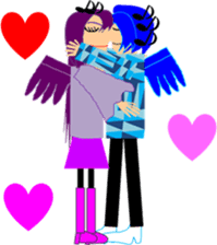 Love fairy, heart-chan sticker #5985534