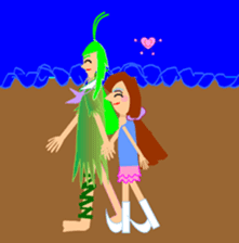 Love fairy, heart-chan sticker #5985535