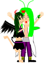 Love fairy, heart-chan sticker #5985537