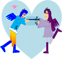 Love fairy, heart-chan sticker #5985552