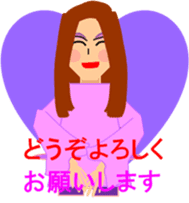 Love fairy, heart-chan sticker #5985559