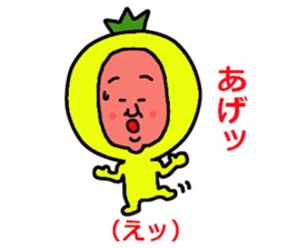 okinawa painapo mr. sticker #5985560