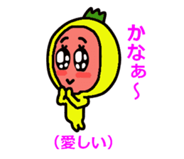 okinawa painapo mr. sticker #5985575