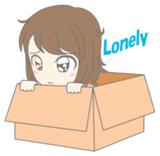 Girl In The Box sticker #5985603