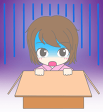 Girl In The Box sticker #5985607