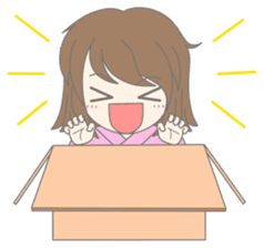 Girl In The Box sticker #5985608