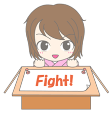 Girl In The Box sticker #5985610