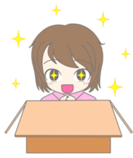 Girl In The Box sticker #5985611