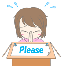 Girl In The Box sticker #5985613