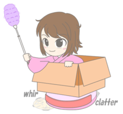 Girl In The Box sticker #5985614