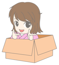 Girl In The Box sticker #5985615