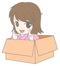 Girl In The Box sticker #5985615