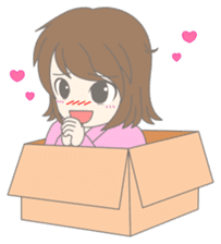 Girl In The Box sticker #5985617