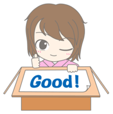 Girl In The Box sticker #5985620