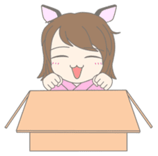 Girl In The Box sticker #5985621