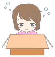 Girl In The Box sticker #5985622