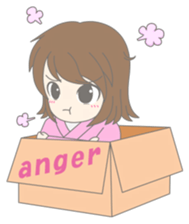 Girl In The Box sticker #5985634