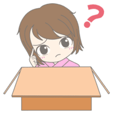 Girl In The Box sticker #5985638