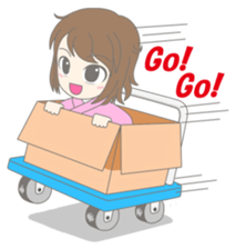 Girl In The Box sticker #5985639