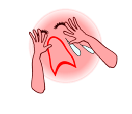 Pink Momotan sticker #5985765