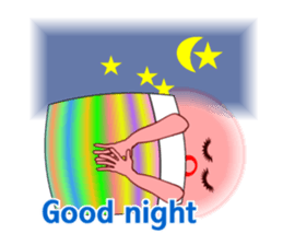 Pink Momotan sticker #5985769