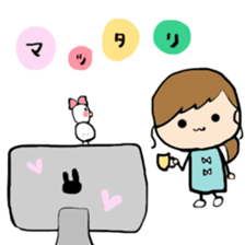 kanatomiru sticker #5985992