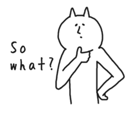 WHITE MAN 1 (English) sticker #5986000