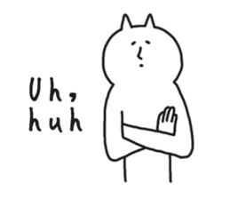 WHITE MAN 1 (English) sticker #5986001