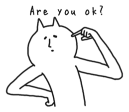 WHITE MAN 1 (English) sticker #5986008