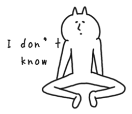 WHITE MAN 1 (English) sticker #5986009