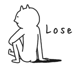 WHITE MAN 1 (English) sticker #5986018