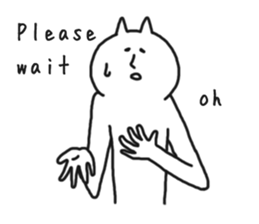 WHITE MAN 1 (English) sticker #5986026