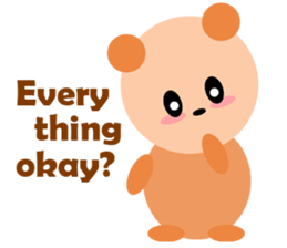 US Cute ZOO We've been together! sticker #5986129