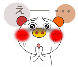 LOVE LOVE Pig 4 sticker #5986267