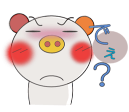 LOVE LOVE Pig 4 sticker #5986279