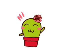 Lilico & Illiya - The Cactus Couple sticker #5986481