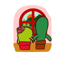 Lilico & Illiya - The Cactus Couple sticker #5986499