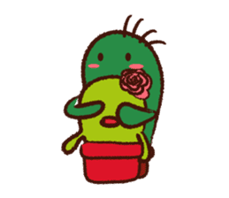 Lilico & Illiya - The Cactus Couple sticker #5986502