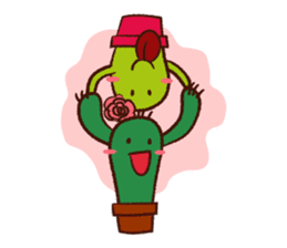Lilico & Illiya - The Cactus Couple sticker #5986503