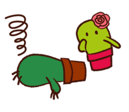 Lilico & Illiya - The Cactus Couple sticker #5986508