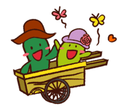 Lilico & Illiya - The Cactus Couple sticker #5986513