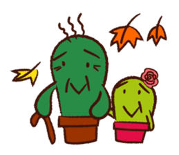 Lilico & Illiya - The Cactus Couple sticker #5986519