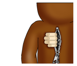 Costume of the bear sticker #5986533