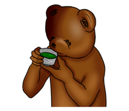 Costume of the bear sticker #5986546