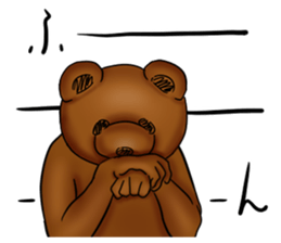 Costume of the bear sticker #5986550