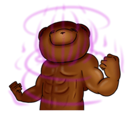 Costume of the bear sticker #5986558