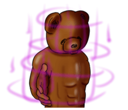 Costume of the bear sticker #5986559